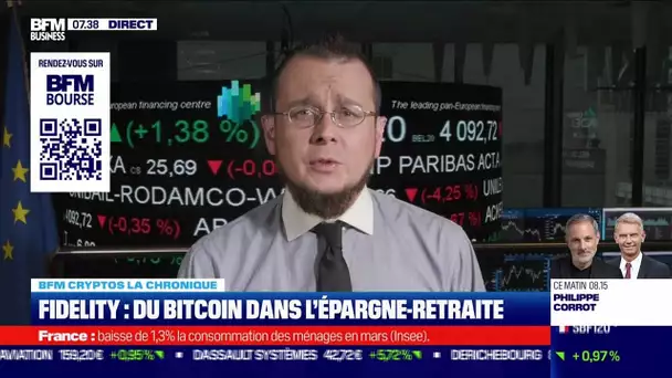 BFM Crypto : Fidelity, du Bitcoin dans l'épargne-retraite