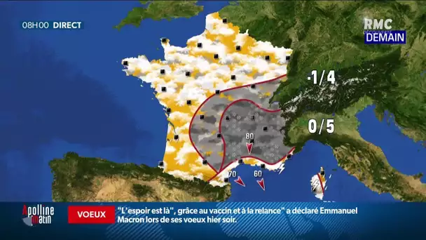 La météo du 1er janvier 2021