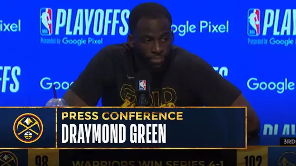 "I Just Told Him Thank You for Making Me Better"- Draymond Green Game 5 | Post Game Presser