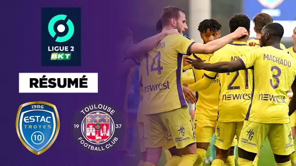 Résumé : Troyes-Toulouse, un choc au sommet sans vainqueur !