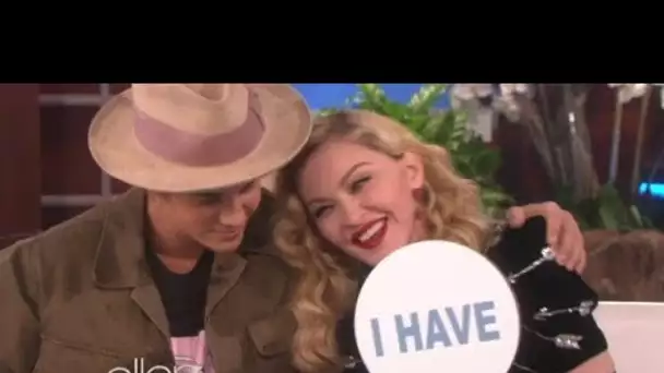 Madonna et Justin Bieber flirtent sur le plateau d#039;Ellen DeGeneres