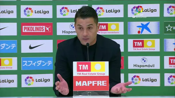 Rueda de prensa Elche CF vs Deportivo Alavés