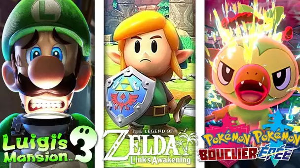 ON A TESTÉ ZELDA : LINK&#039;S AWAKENING , POKEMON EPEE ET BOUCLIER ET LUIGI&#039;S MANSION 3 !