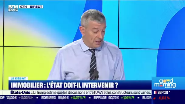 Nicolas Doze face à Jean-Marc Daniel : Immobilier, l'État doit-il intervenir ?