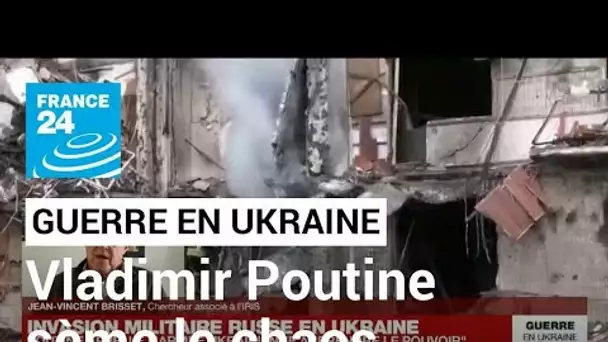Guerre en Ukraine : Vladimir Poutine utilise la stratégie d'encerclement • FRANCE 24