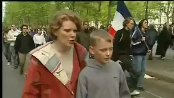 Manifestation unitaire contre l'extreme droite : les anonymes