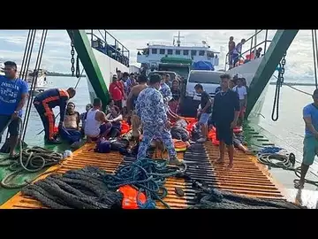 Au moins sept morts dans un incendie sur un ferry aux Philippines