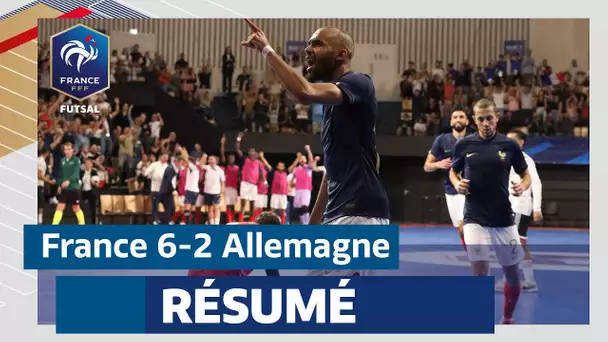 Futsal : France-Allemagne (6-2), le résumé