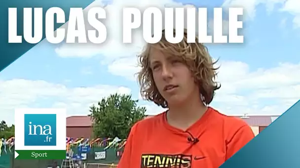 2008 : Lucas Pouille, jeune champion de tennis à 14 ans| Archive INA