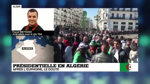 Présidentielle en Algérie: après l&#039;euphorie, le doute