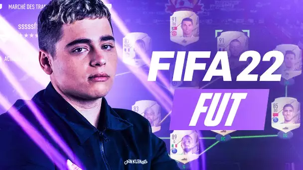 ON COMMENCE A CE FAIRE NOTRE PETITE ÉQUIPE SUR FIFA 22