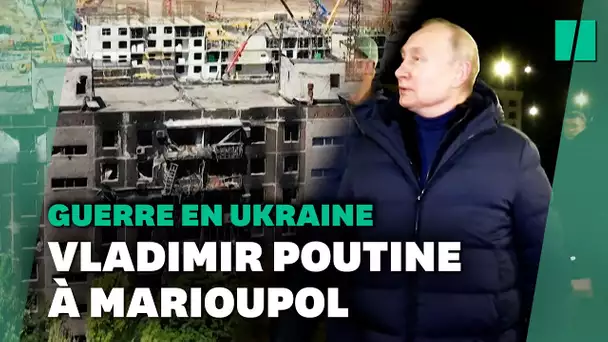 Guerre en Ukraine : Vladimir Poutine en visite surprise à Marioupol après la Crimée