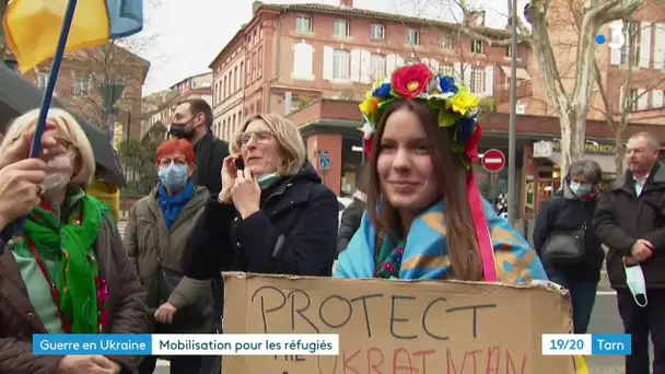 Albi : mobilisation de soutien à l'Ukraine