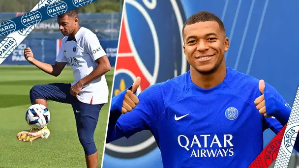 Kylian Mbappé’s Best PSG Moments from Training
