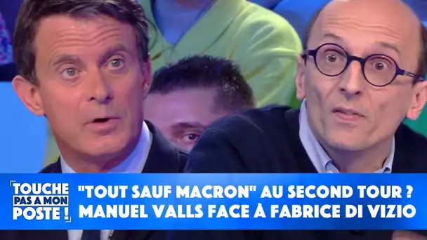 "Tout sauf Macron" au second tour ? Manuel Valls face à Fabrice Di Vizio
