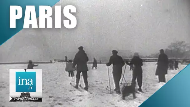 1946 : 30 cm de neige à Paris | Archive INA