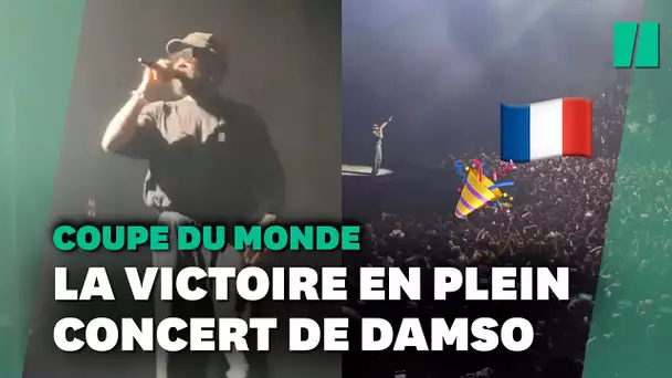 La victoire des Bleus célébrée au concert de Damso