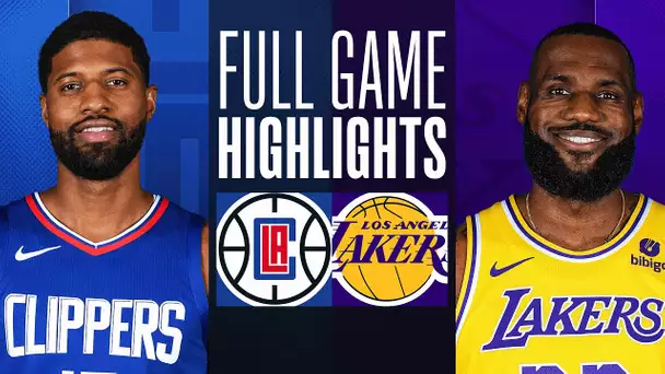 CLIPPERS at LAKERS | FULL GAME HIGHLIGHTS | January 7, 2024