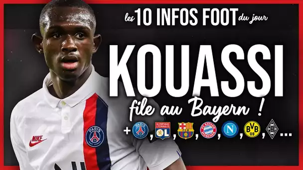 🇫🇷 Kouassi au Bayern, Kalulu au Milan… | Les 10 infos foot du jour