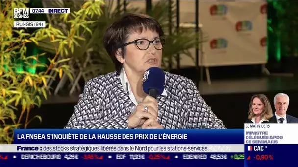 La FNSEA s'inquiète de la hausse des prix de l'énergie