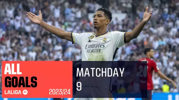 All Goals Matchday 9 LALIGA EA Sports 2023/2024
