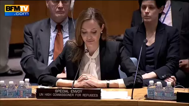 Angelina Jolie speaks out against sexual violence in war