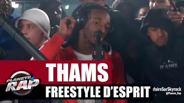 Thams - Freestyle d'ésprit #PlanèteRap