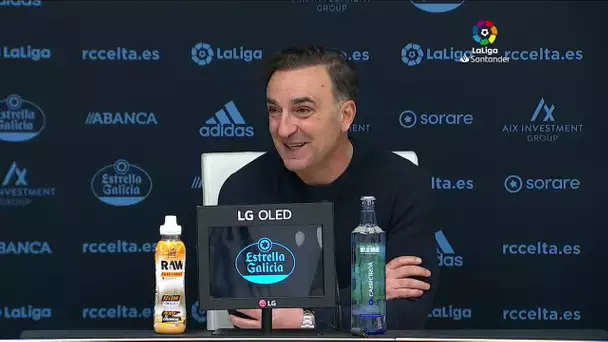 Rueda de prensa RC Celta vs Villarreal CF