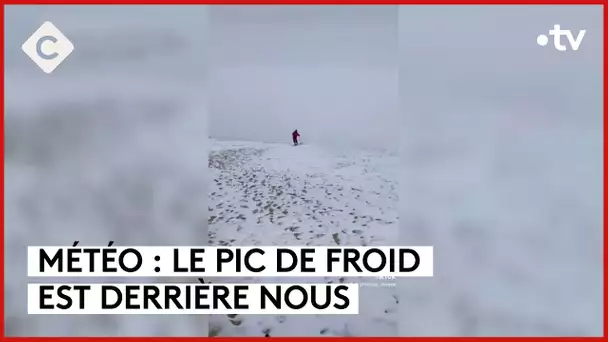 Pic de froid, la glace du Groenland, Taylor Swift… - Le 5/5 - C à Vous - 11/01/2024