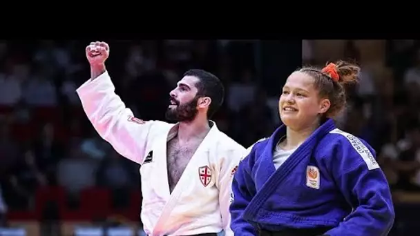 Mondiaux de Judo : troisième titre mondial pour Grigalashvili et surprise chez les -63kg