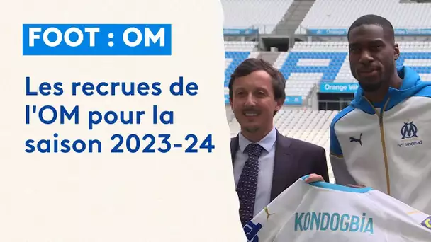 Kondogbia, Aubameyang, les nouvelles recrues de l'OM pour la saison 2023-2024