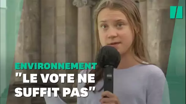 Greta Thunberg invitée surprise de la campagne électorale en Allemagne