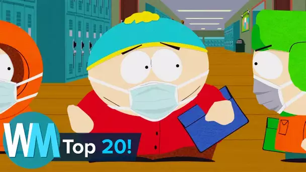 TOP 20 des fois où SOUTH PARK s'est inspiré de la VIE RÉELLE !