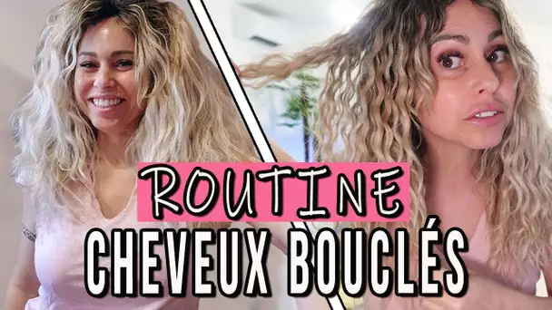 ROUTINE CHEVEUX BOUCLÉS / Boucles et/ou ondulations