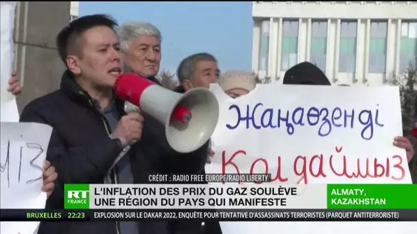 Kazakhstan : manifestations contre la hausse du prix du gaz