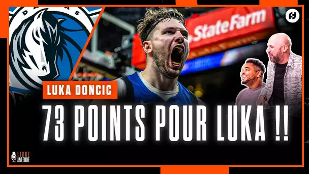 73 points : la performance incroyable de Luka Doncic !