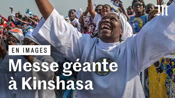 La messe géante du pape François devant un million de fidèles à Kinshasa