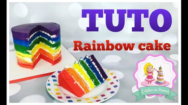 ♡• RECETTE RAINBOW CAKE FACILE ET EN FRANCAIS  •♡