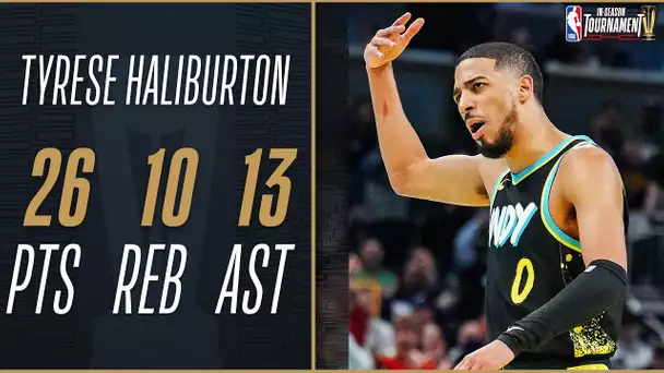 Tyrese Haliburton Gets His FIRST Career Triple-Double! 🏆 | December 12, 2023