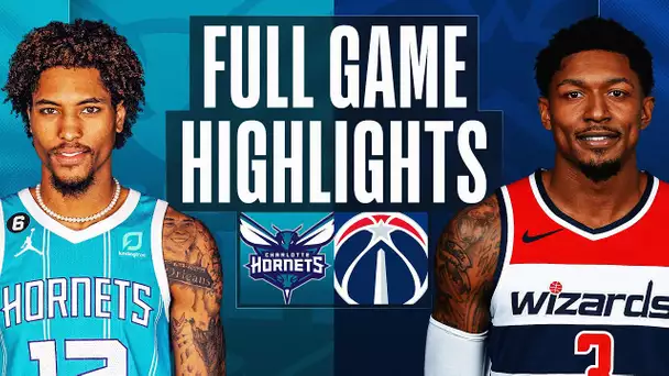 HORNETS at WIZARDS | NBA FULL GAME HIGHLIGHTS | November 20, 2022