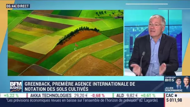 Quentin Sannié (Greenback) : Greenback, première agence internationale de notation des sols cultivés