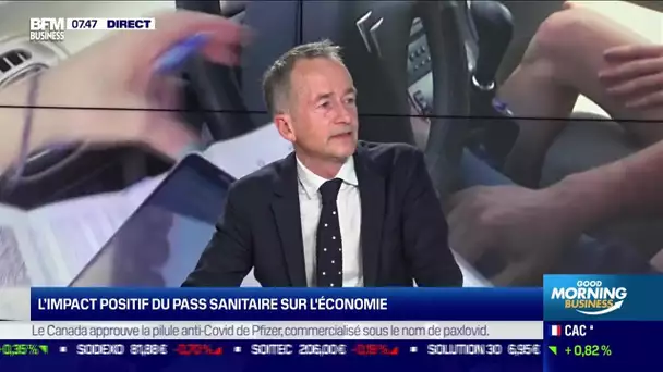 Philippe Martin (CAE) : L'impact positif du pass sanitaire sur l'économie