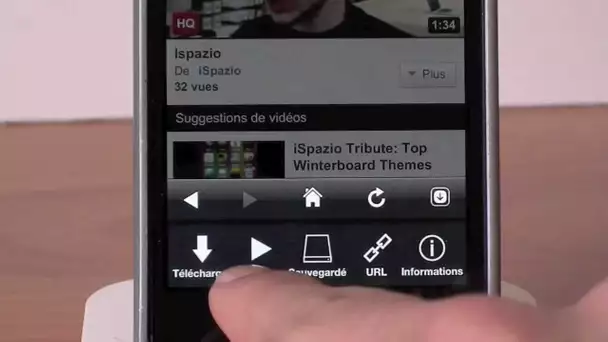 ProTube - Télécharger des vidéos sur Youtube et les enregistrer dans votre iPhone et iTouch IOS 5