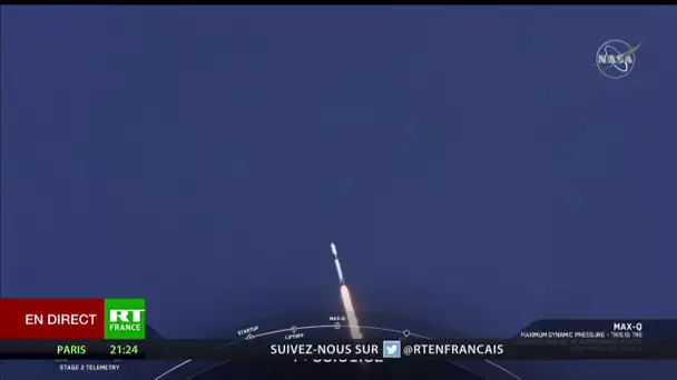 Décollage de la fusée SpaceX