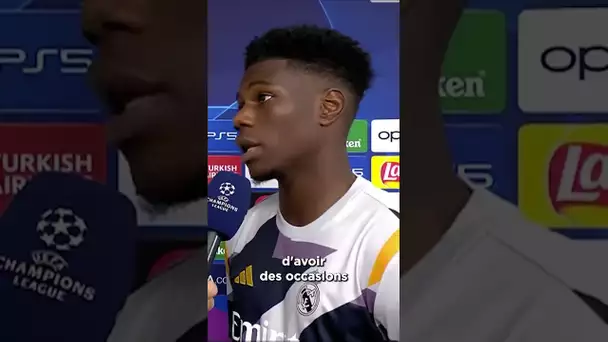 🚨 Tchouaméni explique pourquoi le Real Madrid ne marque pas plus de buts ! #shorts