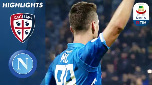 Cagliari 0-1 Napoli | Clamorosa rete di Milik in zona Cesarini | Serie A
