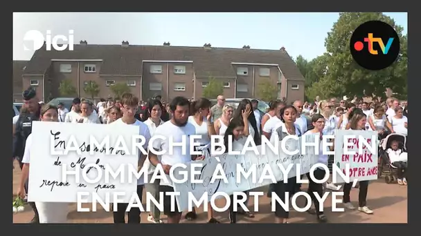 La marche blanche en hommage à Maylon, 4 ans, mort noyé dans un centre aquatique