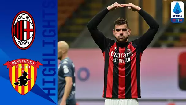 Milan 2-0 Benevento | Decidono Calhanoglu e Theo Hernandez! | Serie A TIM