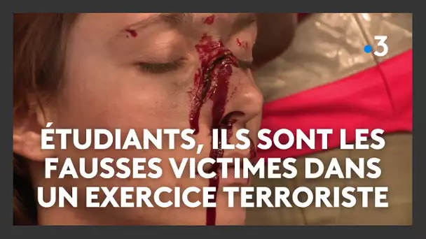 Étudiants, ils deviennent les (fausses) victimes d'un exercice terroriste à la gare TGV de Besançon