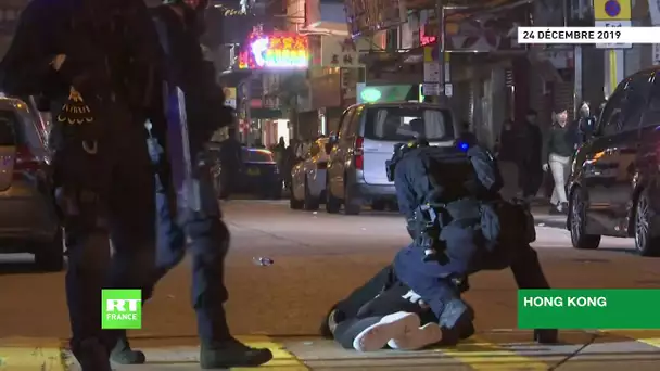 Hong Kong : violents affrontements entre la police et les manifestants